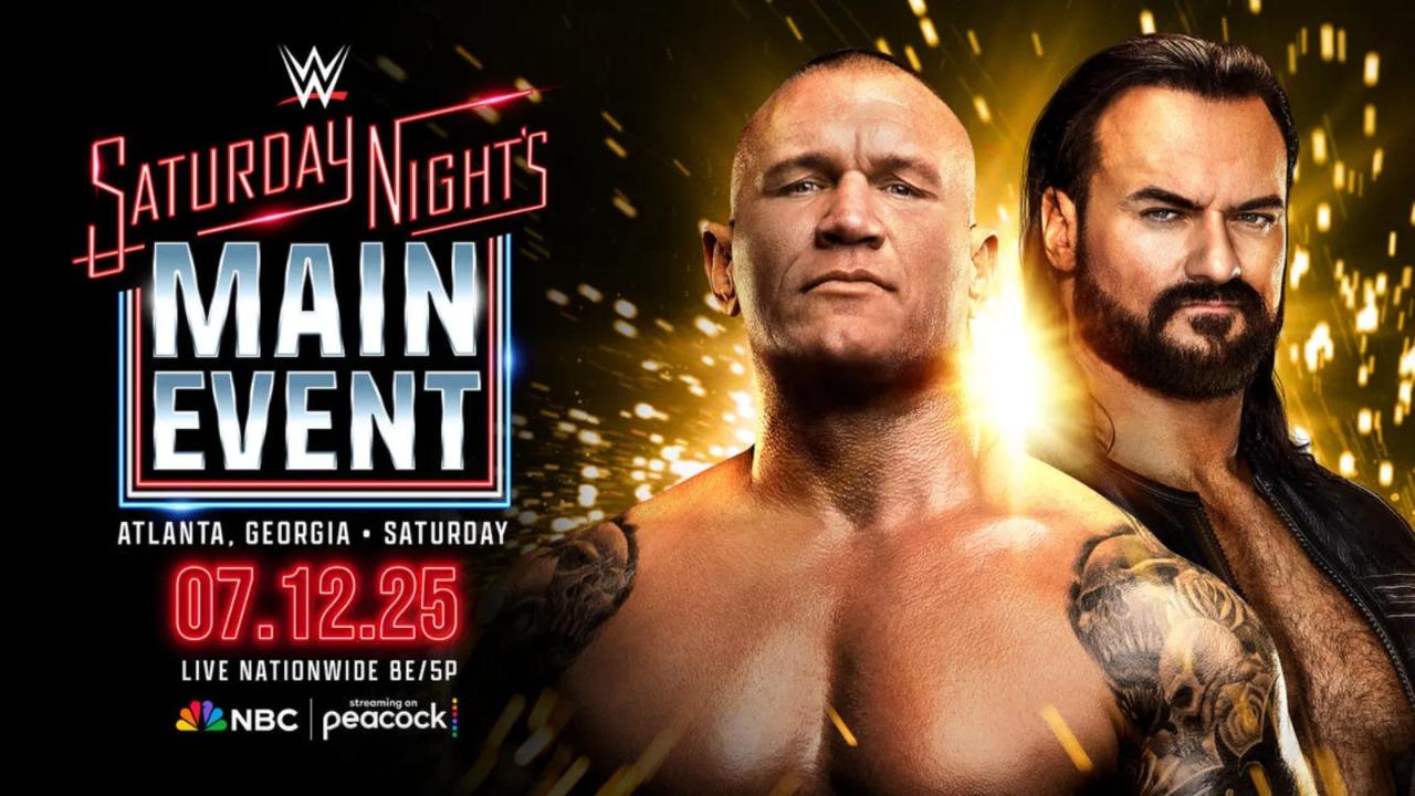 عرض WWE Saturday Main Event 12.07.2025 مترجم
